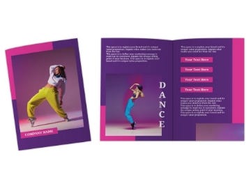 Picture of Art, Design & Entertainment 15 - 8.5" x 11" Bi-Fold