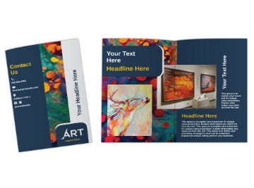 Show details for Art, Design & Entertainment 5 - 8.5" x 11" Bi-Fold Picture of Art, Design & Entertainment 5 - 8.5" x 11" Bi-Fold