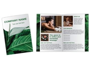 Picture of Beauty & Spa 1 - 8.5" x 11" Bi-Fold