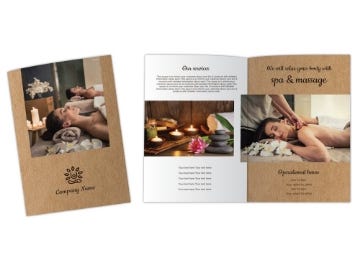 Picture of Beauty & Spa 15 - 8.5" x 11" Bi-Fold
