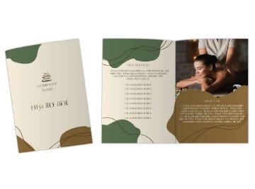 Picture of Beauty & Spa 3 - 8.5" x 11" Bi-Fold