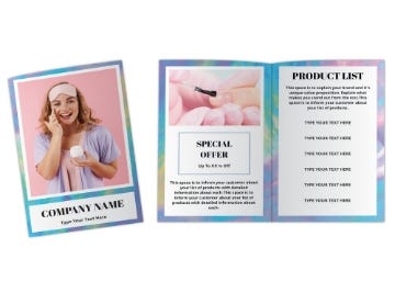 Show details for Beauty & Spa 7 - 8.5" x 11" Bi-Fold Picture of Beauty & Spa 7 - 8.5" x 11" Bi-Fold