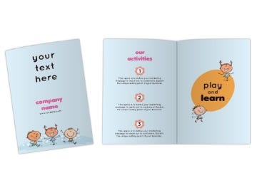 Picture of Education & Child Care 11 - 8.5" x 11" Bi-Fold