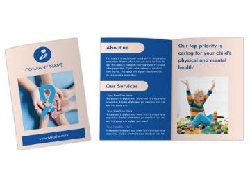 Picture of Education & Child Care 13 - 8.5" x 11" Bi-Fold