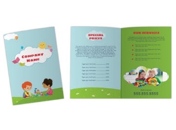 Picture of Education & Child Care 14 - 8.5" x 11" Bi-Fold