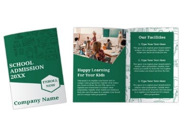 Show details for Education & Child Care 3 - 8.5" x 11" Bi-Fold Picture of Education & Child Care 3 - 8.5" x 11" Bi-Fold