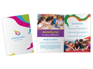 Show details for Education & Child Care 4 - 8.5" x 11" Bi-Fold Picture of Education & Child Care 4 - 8.5" x 11" Bi-Fold