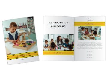 Show details for Education & Child Care 6 - 8.5" x 11" Bi-Fold Picture of Education & Child Care 6 - 8.5" x 11" Bi-Fold