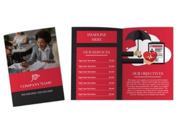 Show details for Finance & Insurance 1 - 8.5" x 11" Bi-Fold Picture of Finance & Insurance 1 - 8.5" x 11" Bi-Fold