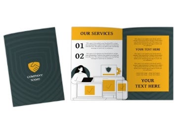 Show details for Finance & Insurance 2 - 8.5" x 11" Bi-Fold Picture of Finance & Insurance 2 - 8.5" x 11" Bi-Fold