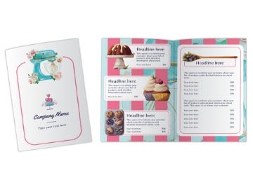 Show details for Food & Beverage 1 - 8.5" x 11" Bi-Fold Picture of Food & Beverage 1 - 8.5" x 11" Bi-Fold