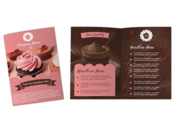 Show details for Food & Beverage 14 - 8.5" x 11" Bi-Fold Picture of Food & Beverage 14 - 8.5" x 11" Bi-Fold
