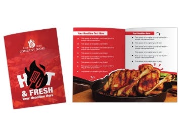 Show details for Food & Beverage 16 - 8.5" x 11" Bi-Fold Picture of Food & Beverage 16 - 8.5" x 11" Bi-Fold
