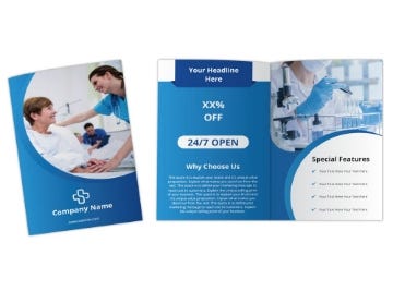 Show details for Health & Social Services 1 - 8.5" x 11" Bi-Fold Picture of Health & Social Services 1 - 8.5" x 11" Bi-Fold