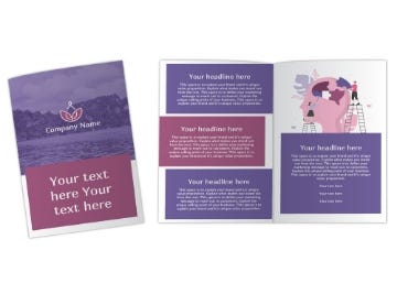 Show details for Health & Social Services 4 - 8.5" x 11" Bi-Fold Picture of Health & Social Services 4 - 8.5" x 11" Bi-Fold
