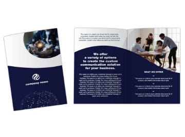 Picture of Marketing & Communications 13 - 8.5" x 11" Bi-Fold
