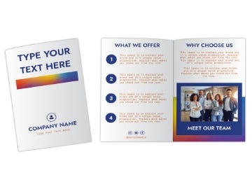 Picture of Marketing & Communications 2 - 8.5" x 11" Bi-Fold