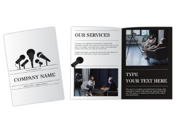 Picture of Marketing & Communications 4 - 8.5" x 11" Bi-Fold