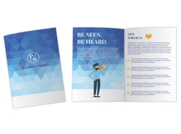 Picture of Marketing & Communications 5 - 8.5" x 11" Bi-Fold