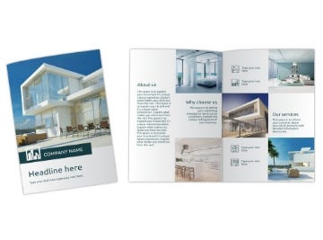Picture of Real Estate 11 - 8.5" x 11" Bi-Fold