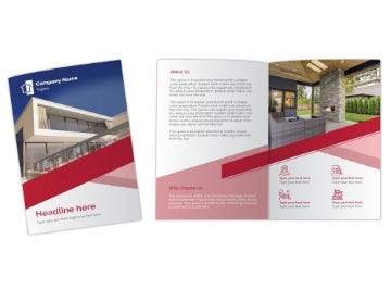 Picture of Real Estate 12 - 8.5" x 11" Bi-Fold