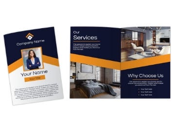 Show details for Real Estate 15 - 8.5" x 11" Bi-Fold Picture of Real Estate 15 - 8.5" x 11" Bi-Fold