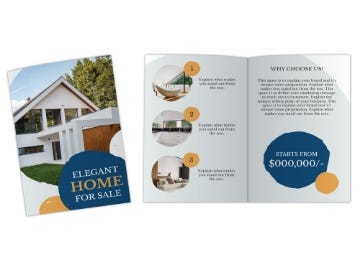Show details for Real Estate 8 - 8.5" x 11" Bi-Fold Picture of Real Estate 8 - 8.5" x 11" Bi-Fold