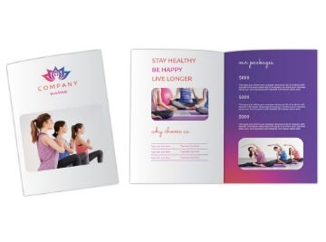 Show details for Sports & Fitness 1 - 8.5" x 11" Bi-Fold Picture of Sports & Fitness 1 - 8.5" x 11" Bi-Fold