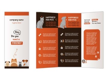 Show details for Animals & Pet Care 11 - 8.5" x 11"Tri-Fold Picture of Animals & Pet Care 11 - 8.5" x 11"Tri-Fold