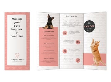 Show details for Animals & Pet Care 16 - 8.5" x 11"Tri-Fold Picture of Animals & Pet Care 16 - 8.5" x 11"Tri-Fold