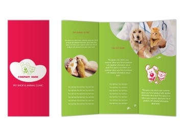 Show details for Animals & Pet Care 6 - 8.5" x 11"Tri-Fold Picture of Animals & Pet Care 6 - 8.5" x 11"Tri-Fold
