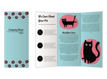 Show details for Animals & Pet Care 9 - 8.5" x 11"Tri-Fold Picture of Animals & Pet Care 9 - 8.5" x 11"Tri-Fold