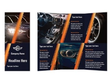 Picture of Automotive & Transportation 12 - 8.5" x 11"Tri-Fold