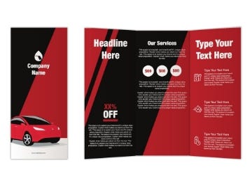 Picture of Automotive & Transportation 8 - 8.5" x 11"Tri-Fold