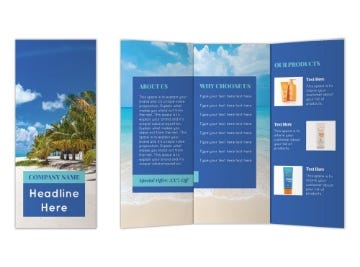 Picture of Beauty & Spa 10 - 8.5" x 11"Tri-Fold