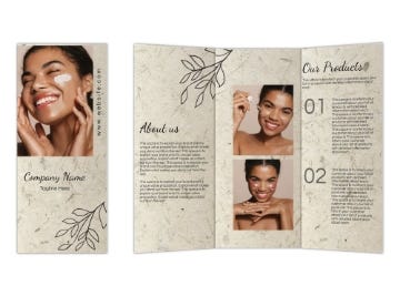 Picture of Beauty & Spa 13 - 8.5" x 11"Tri-Fold