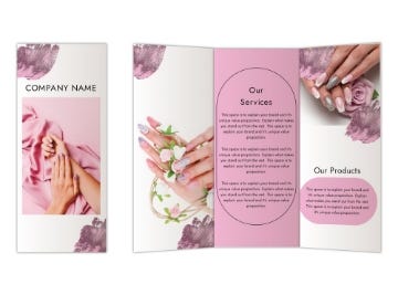 Picture of Beauty & Spa 14 - 8.5" x 11"Tri-Fold