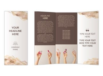 Picture of Beauty & Spa 5 - 8.5" x 11"Tri-Fold