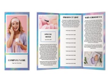 Picture of Beauty & Spa 7 - 8.5" x 11"Tri-Fold