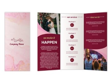 Picture of Business Services 1 - 8.5" x 11"Tri-Fold