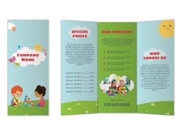 Show details for Education & Child Care 14 - 8.5" x 11"Tri-Fold Picture of Education & Child Care 14 - 8.5" x 11"Tri-Fold