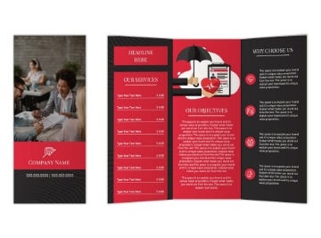 Show details for Finance & Insurance 1 - 8.5" x 11"Tri-Fold Picture of Finance & Insurance 1 - 8.5" x 11"Tri-Fold