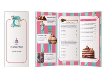Show details for Food & Beverage 1 - 8.5" x 11"Tri-Fold Picture of Food & Beverage 1 - 8.5" x 11"Tri-Fold