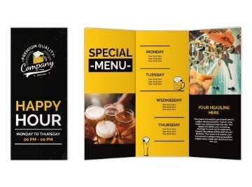 Show details for Food & Beverage 3 - 8.5" x 11"Tri-Fold Picture of Food & Beverage 3 - 8.5" x 11"Tri-Fold
