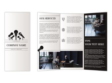 Picture of Marketing & Communications 4 - 8.5" x 11"Tri-Fold