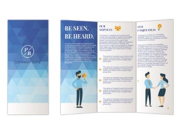 Picture of Marketing & Communications 5 - 8.5" x 11"Tri-Fold