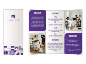 Picture of Marketing & Communications 6 - 8.5" x 11"Tri-Fold
