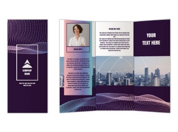 Picture of Marketing & Communications 7 - 8.5" x 11"Tri-Fold