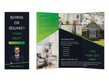 Picture of Real Estate 10 - 8.5" x 11"Tri-Fold