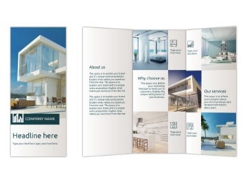 Picture of Real Estate 11 - 8.5" x 11"Tri-Fold